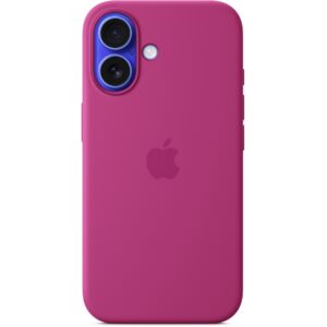Aksesorë Apple iPhone 16 Çanta Silikoni me MagSafe - Fuchsia