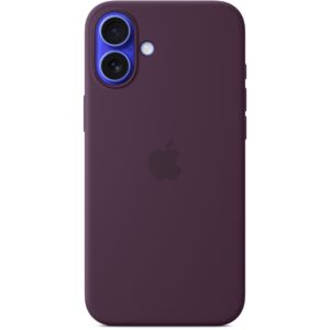 Aksesorë Apple iPhone 16 Plus Çanta Silikoni me MagSafe - Plum