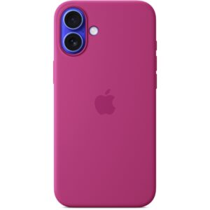 Aksesorë Apple iPhone 16 Plus Çanta Silikoni me MagSafe - Fuchsia