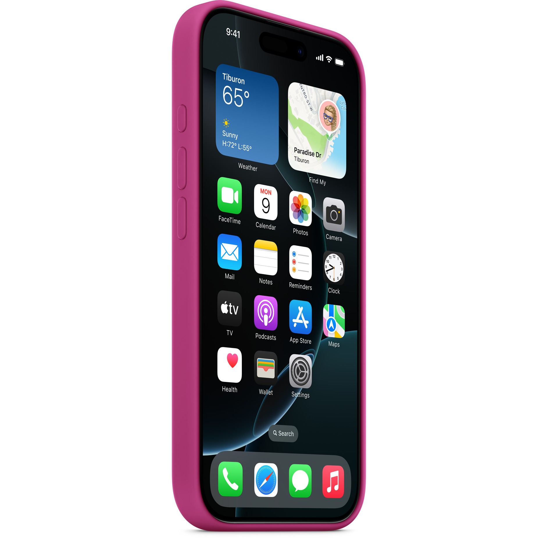 Mbrojtëse për telefon iPhone16 Pro silikon me MagSafe - Figura 5