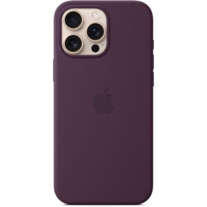 Mbrojtëse APPLE iPhone16 Pro Max Silicone me MagSafe - Plum