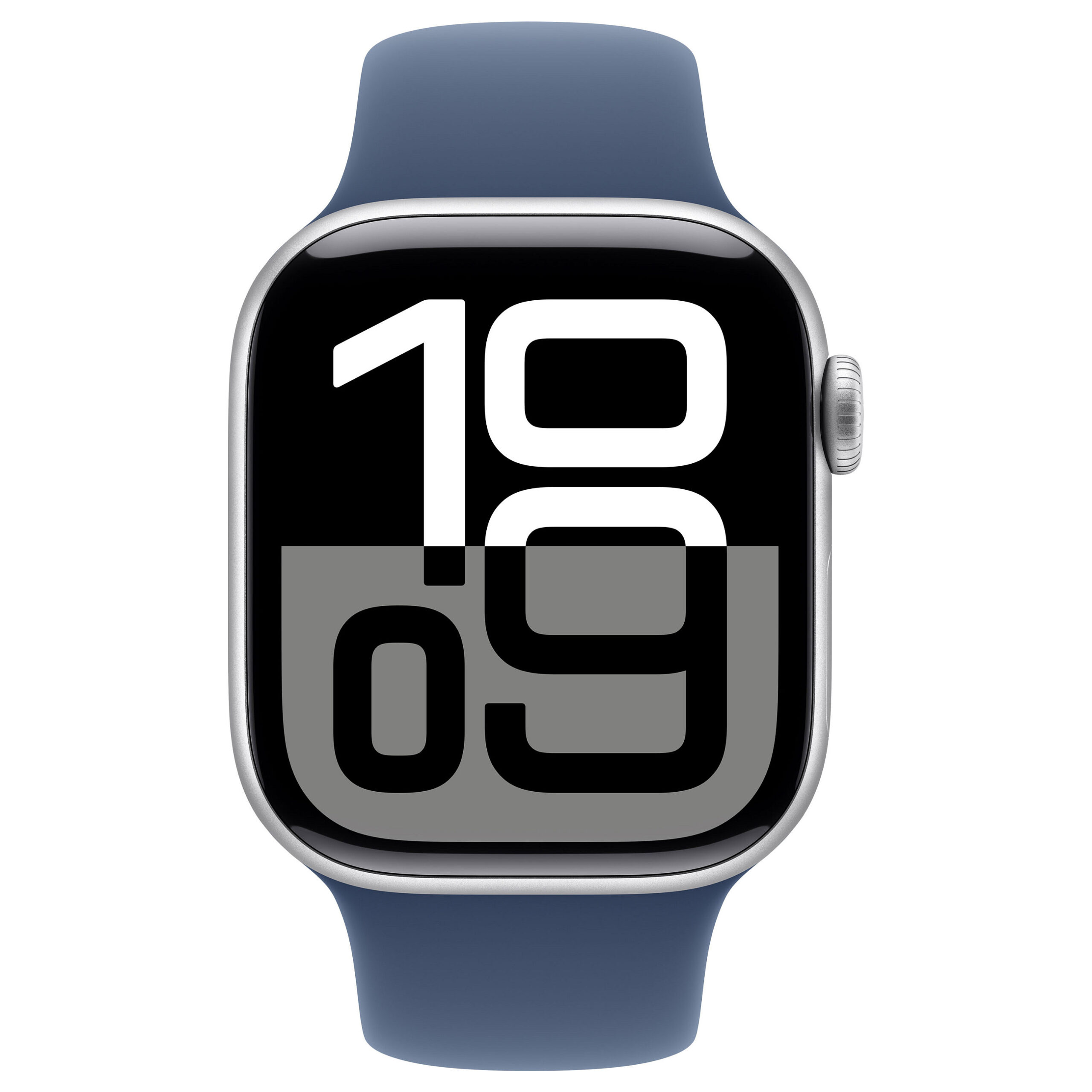 Apple Watch Series 10 (GPS + Cellular) 42mm Silver Aluminum Case with Denim Sport Band (M/L) - Figura 2