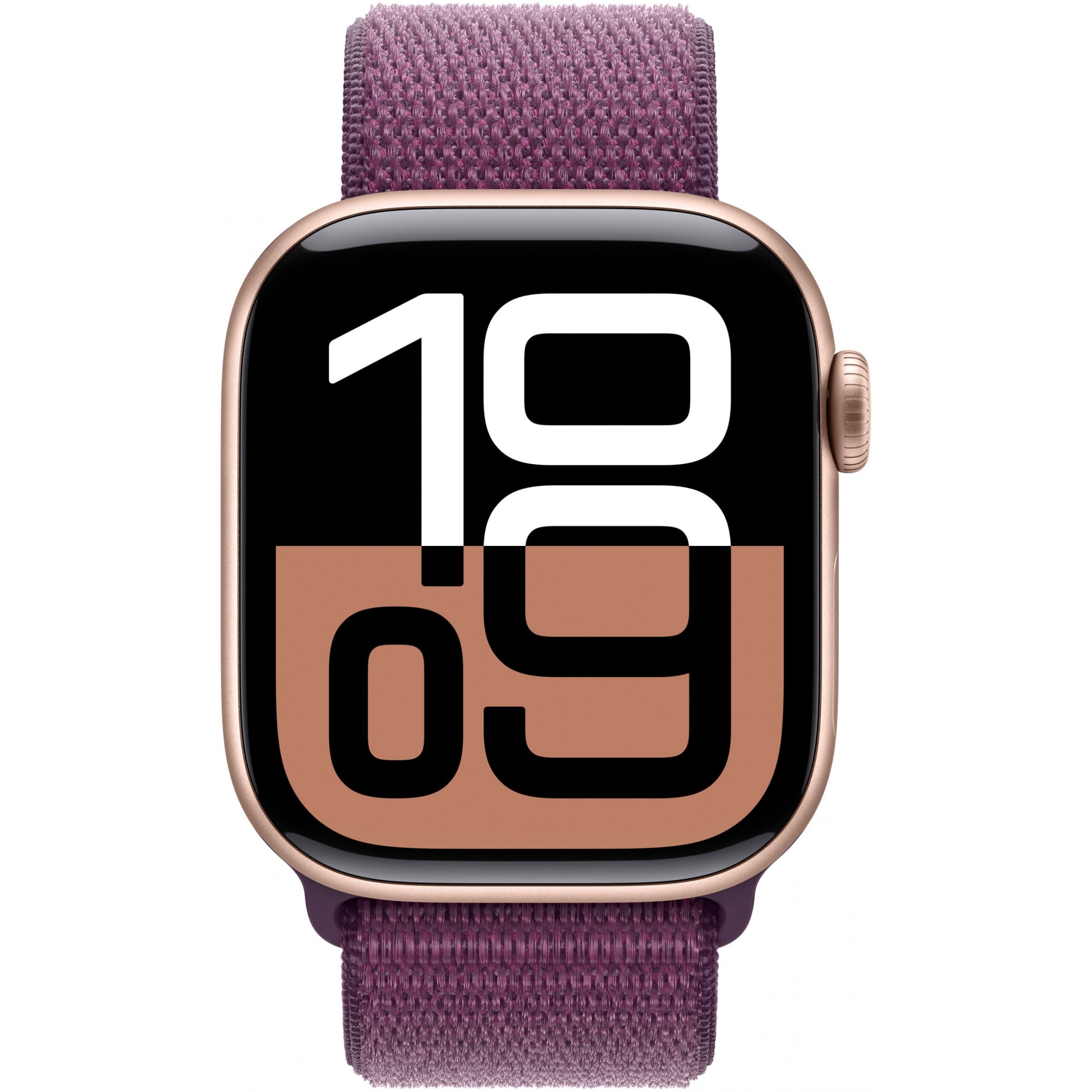 Apple Watch Series 10 GPS + Cellular 42mm Rose Gold Aluminium Case with Plum Sport Loop 64GB - Figura 2