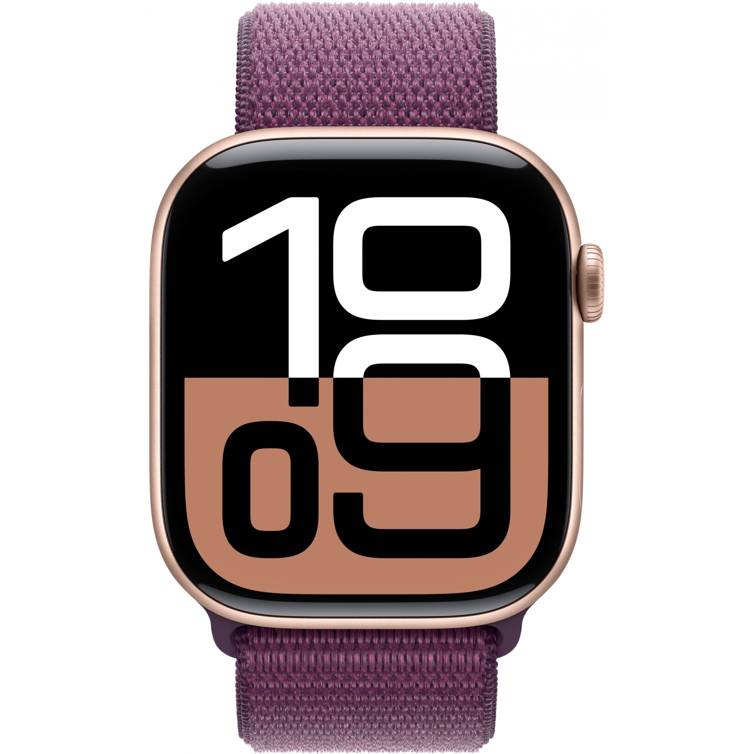 Apple Watch Series 10 GPS + Cellular 46mm Rose Gold Aluminium Case with Plum Sport Loop 64GB - Figura 2