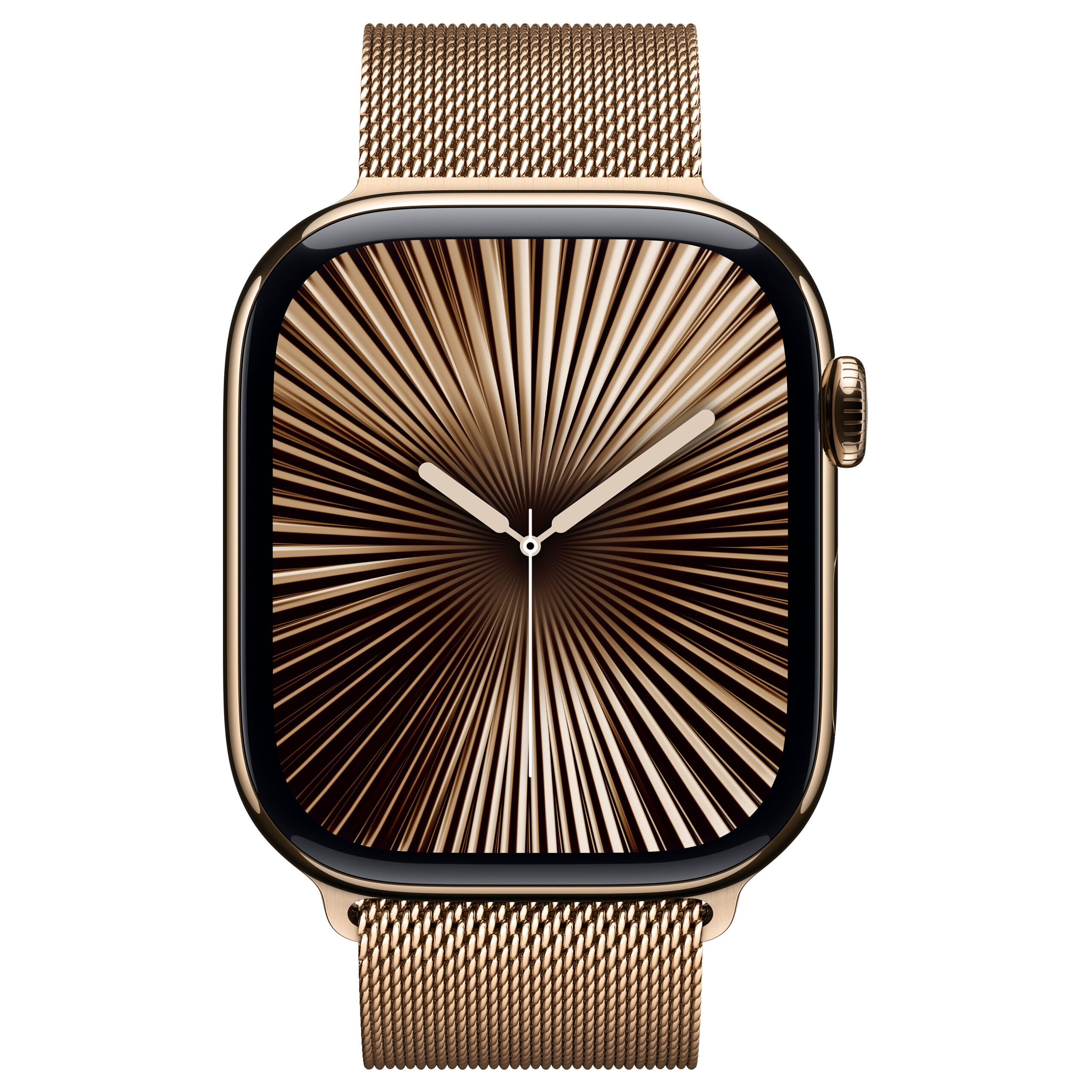 Apple Watch Series 10 GPS + Cellular 46mm Gold Titanium Case with Gold Milanese Loop - M/L - Figura 2