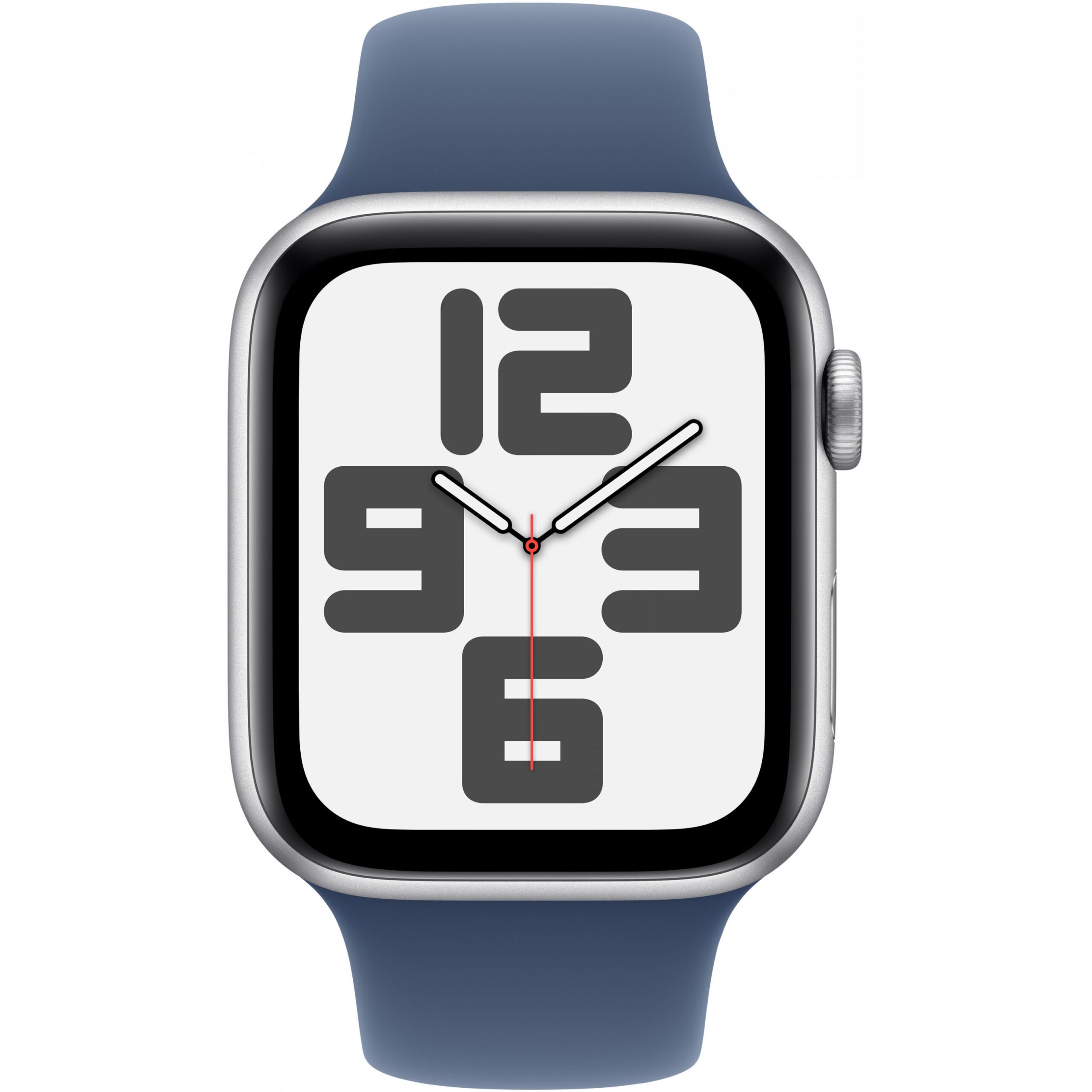 Apple Watch SE GPS + Cellular 44mm Silver Aluminium Case with Denim Sport Band 32GB - S/M - Figura 2