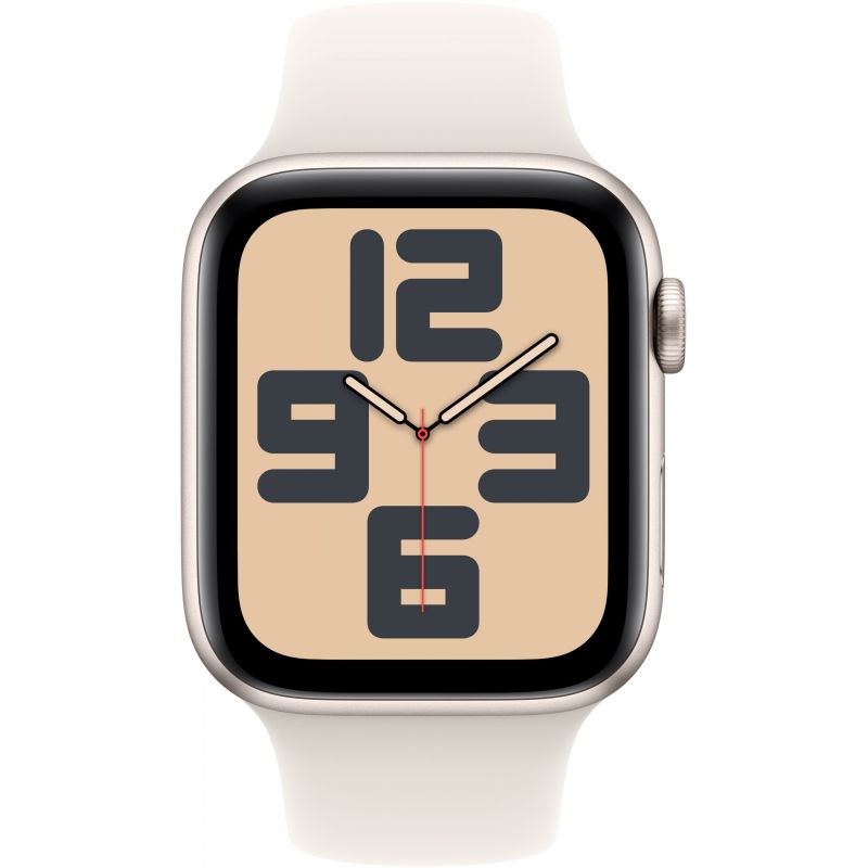 Apple Watch SE / 44mm / GPS + Cellular / Starlight Aluminium Case with Starlight Sport Band - S/M - Figura 2
