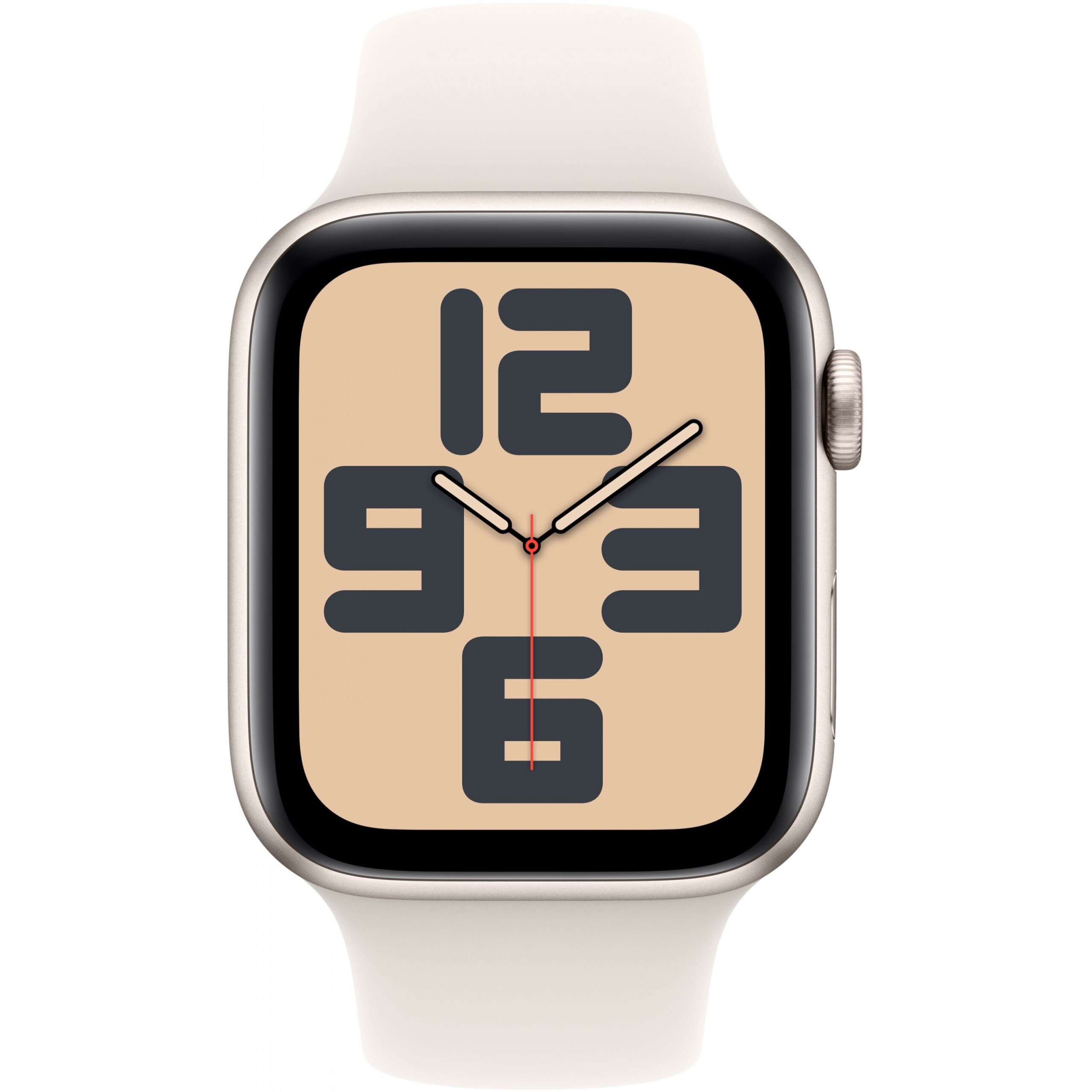 Apple Watch SE / GPS + Cellular / 44mm / Starlight Aluminium Case with Starlight Sport Band - M/L - Figura 2