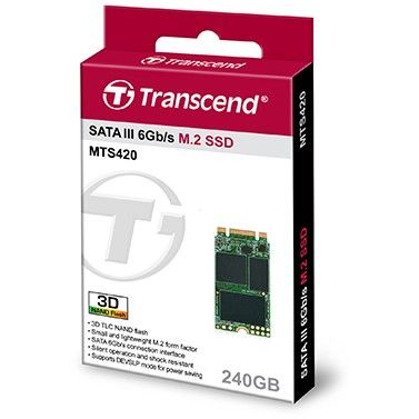 SSD e Brendshme TRANSCEND 240GB M.2 2242 SSD SATA3 TLC - Figura 2