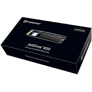 SSD e Brendshme TRANSCEND 240GB JetDrive 850 PCIe SSD for Apple Mac M13-M15 PCIe Gen 3 x4 NVMe e zezë - Figura 3