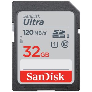 Kartë Memorie SD CARD 32GB SanDisk Ultra SDHC 120MB/s