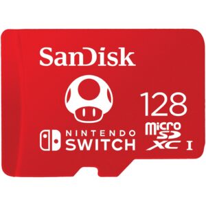 Kartë Memorie SD SanDisk microSDXC për Nintendo Switch / 128GB / 100MB/s