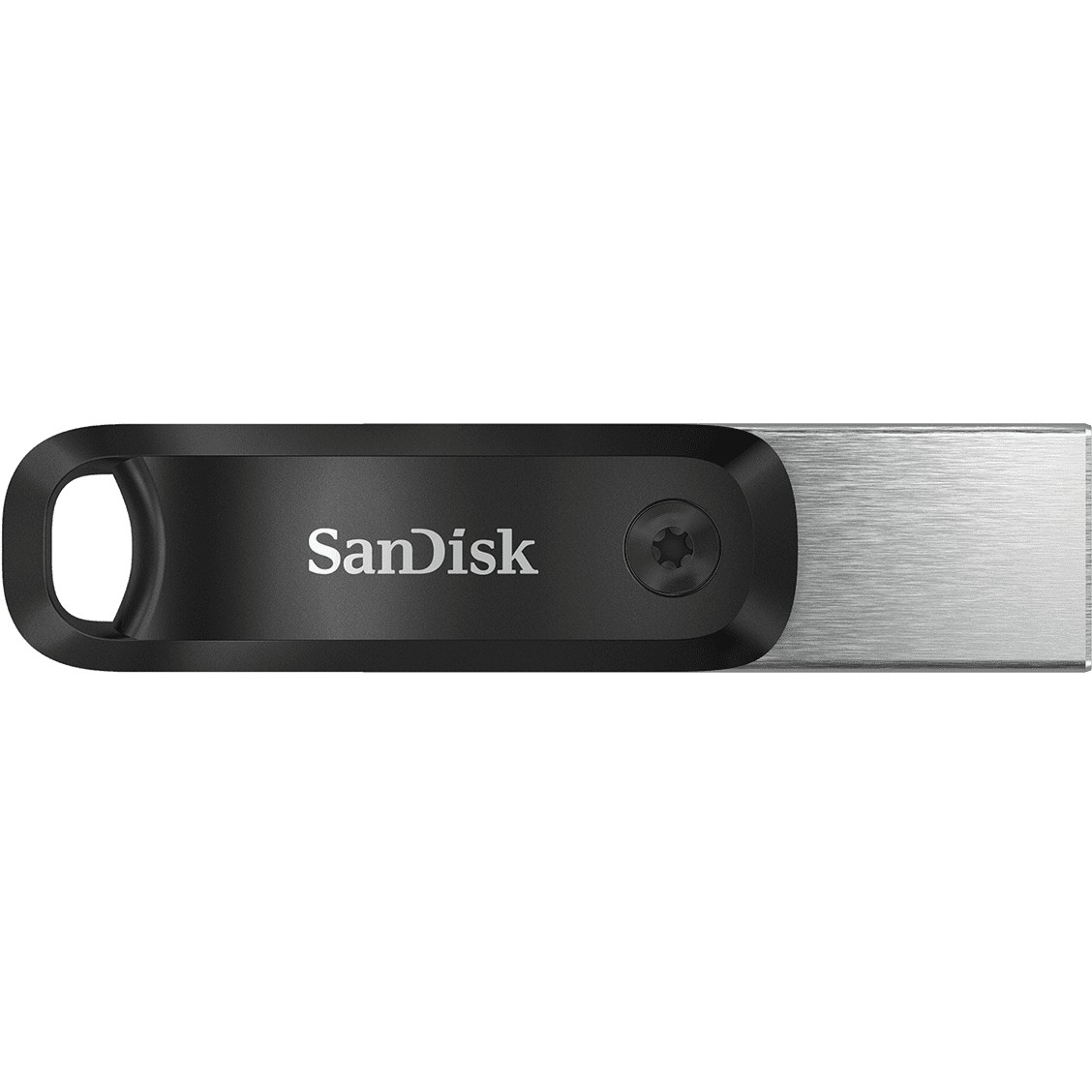 USB STICK 64GB USB 3.1 SanDisk iXpand Go Apple Lightning black/silver - Figura 4