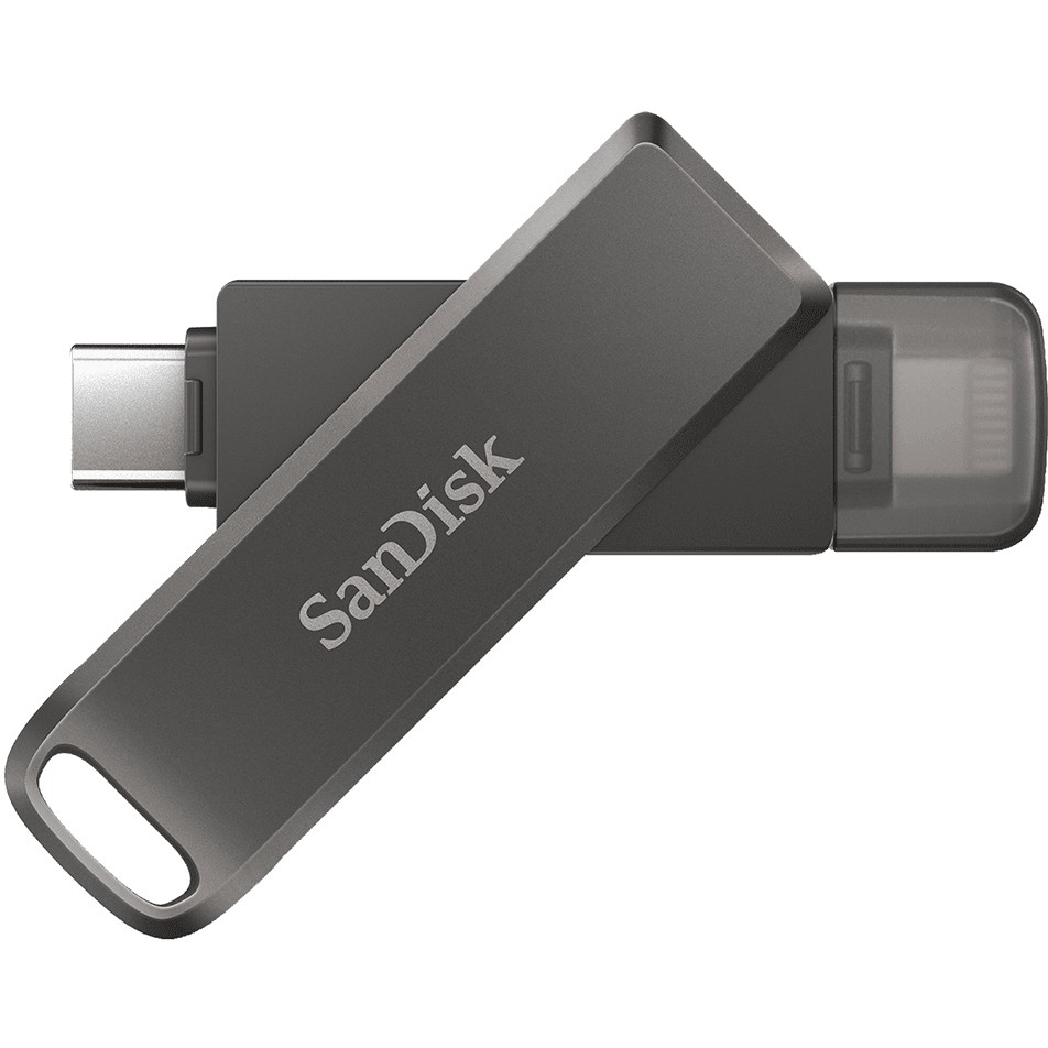 USB SanDisk 128GB iXpand Type-C + Lightning 3.2 Gen 1 - Figura 2