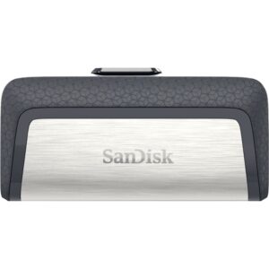 USB STICK 64GB USB 3.1 SanDisk Ultra Dual Drive Type-A/Type-C black/silver