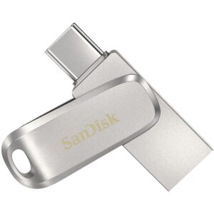 USB Flash Drive SanDisk Ultra STICK / 256GB / USB 3.1 / Dual Drive Luxe / Type-C / Hiri