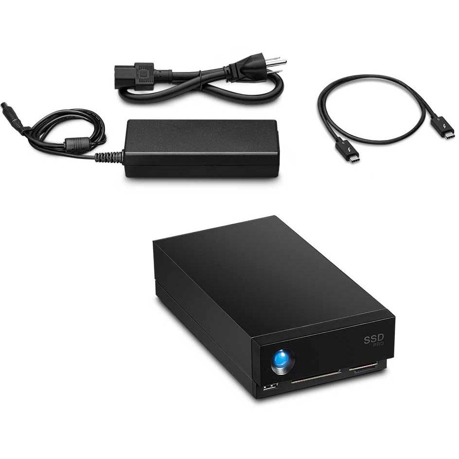 SSD Docking LACIE 1big Dock SSD Pro 4TB Thunderbolt 3 USB 3.1 8.9cm 3.5" for MAC & PC - Gri - Figura 3