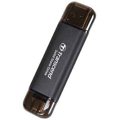 SSD e Jashtme TRANSCEND ESD310C 512GB External SSD USB 10Gbps Type C/A Gri
