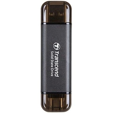 SSD e Jashtme TRANSCEND ESD310C 512GB External SSD USB 10Gbps Type C/A Gri - Figura 2