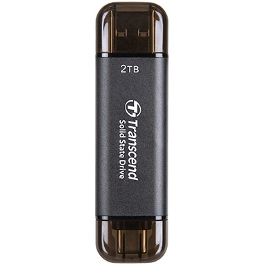 TRANSCEND 2TB External SSD ESD310C USB 10Gbps Type C/A