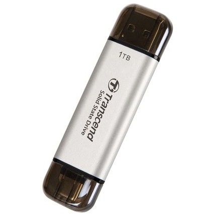 SSD e Jashtme TRANSCEND ESD310S 1TB External SSD USB 10Gbps Type C/A Hiri - Figura 2