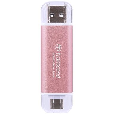 SSD e Jashtme TRANSCEND ESD310P 1TB External SSD USB 10Gbps Type C/A Pink