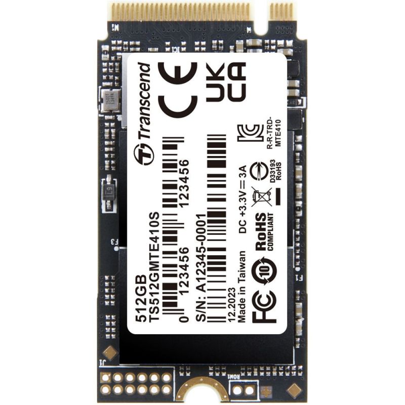 SSD e Brendshme TRANSCEND 512GB M.2 2242 PCIe Gen4x4 NVMe 3D TLC DRAM-less