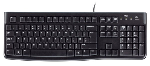 Tastierë me kabllo Logitech K120 for Business / Nordic Layout - Zezë