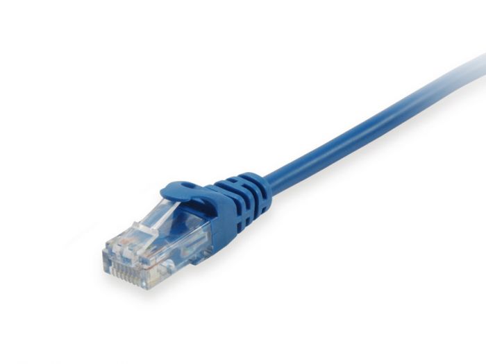 Kabllo për Rrjet / Cat5e Patch Cable / SF/UTP / 2x RJ45 / 7.50m / Polybag - Blu