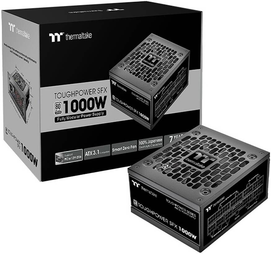 Furnizues Energjie PSU Thermaltake Toughpower PT 1000W Fully Modular Power Supply / 80 PLUS Platinum Certified - Zezë - Figura 2