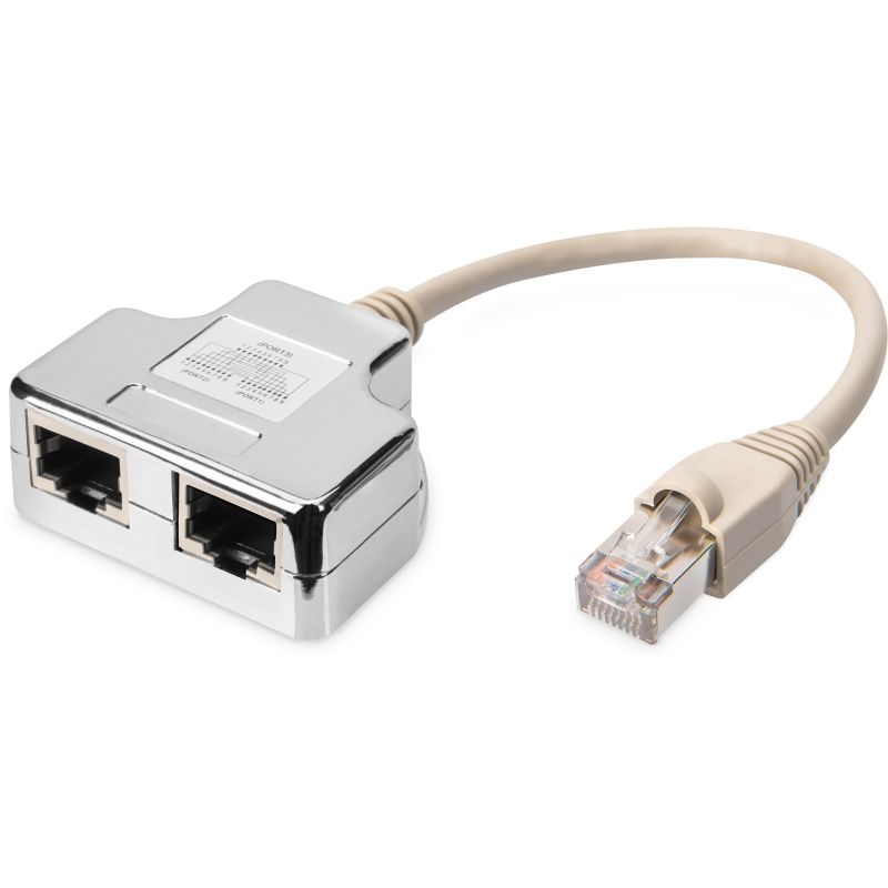 Aksesorë për rrjet DIGITUS / Patch cable Adapter / Cat5e / 1:1