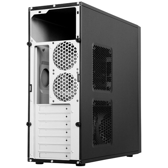 Kasë Chieftec Elox Serie HQ-01B-OP Midi Tower - Zezë - Figura 2