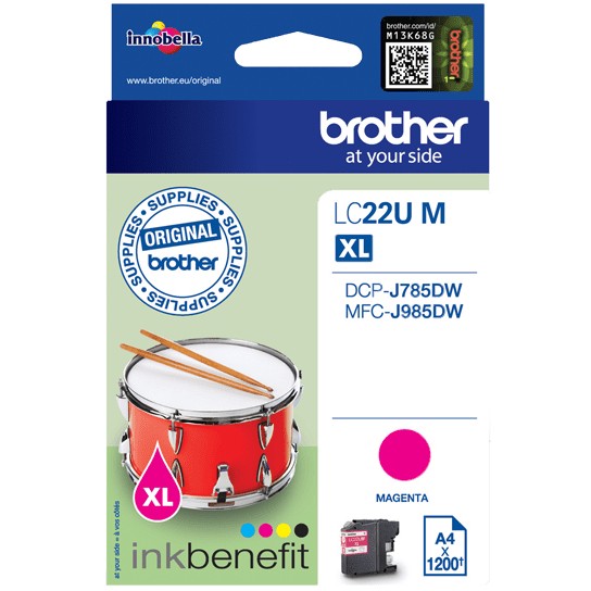 INK Brother LC-22UM /kompatibil me MFC-J985DW – Rozë - Figura 2