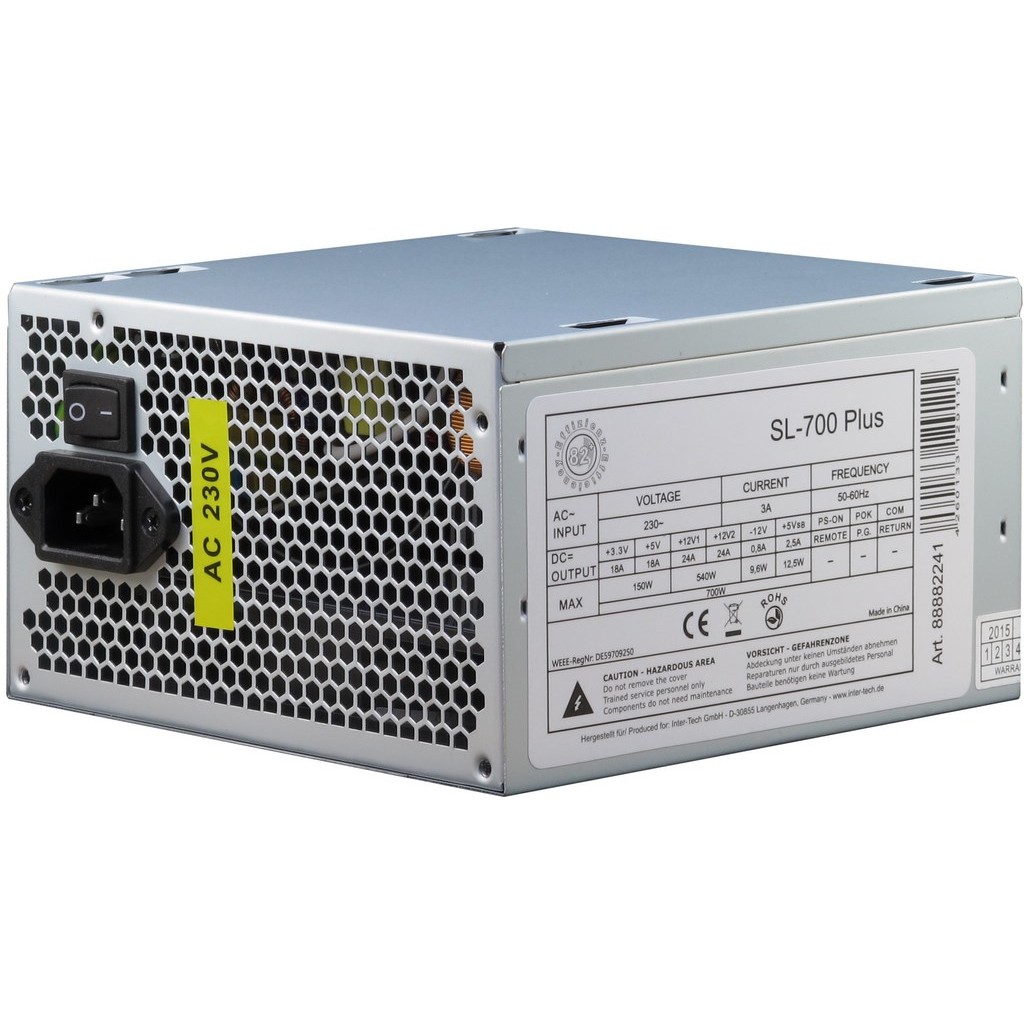 Furnizues Energjie PSU 700W Inter-Tech SL-700 Plus ATX - Figura 2