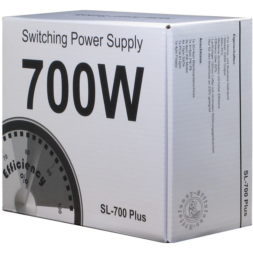 Furnizues Energjie PSU 700W Inter-Tech SL-700 Plus ATX - Figura 5