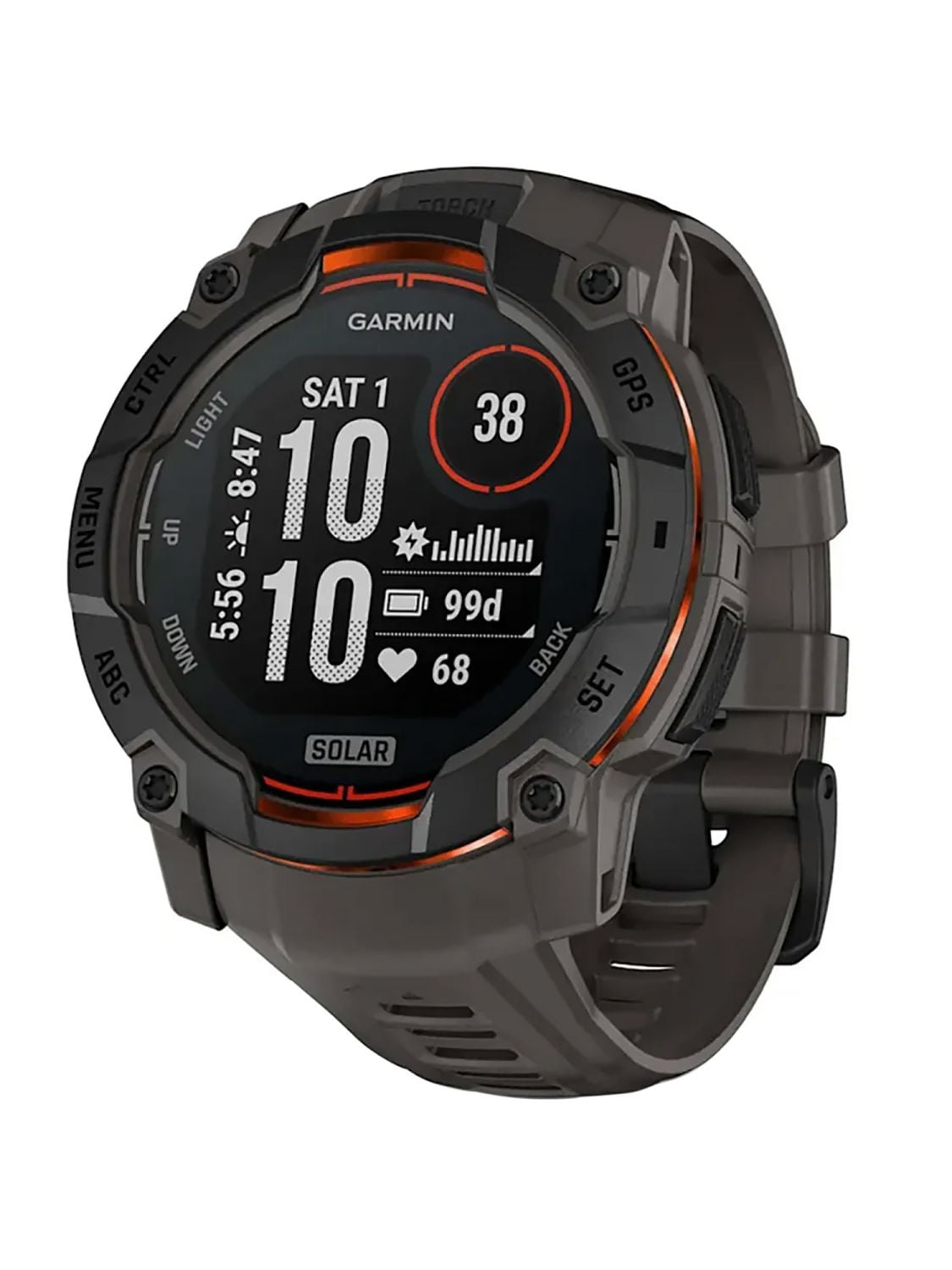 Orë e mençur Garmin Instinct 3 Solar 50mm / 010-02935-00 / Charcoal / Black - L