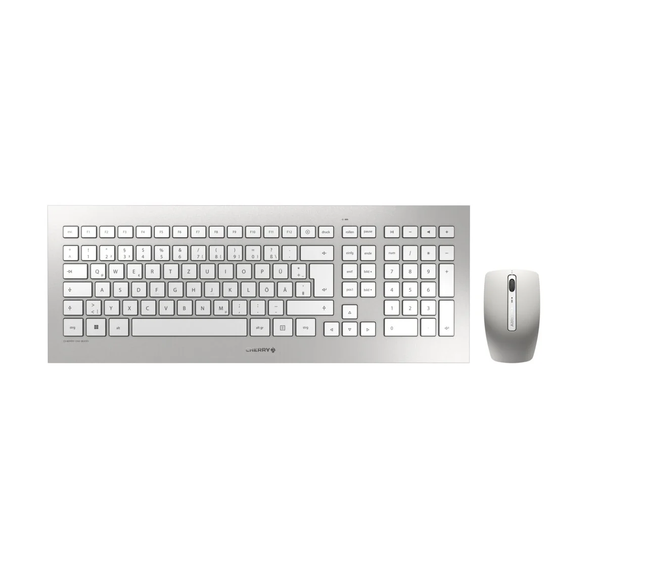 Combo(Tastierë&Maus) Cherry DW8000S – Argjendi