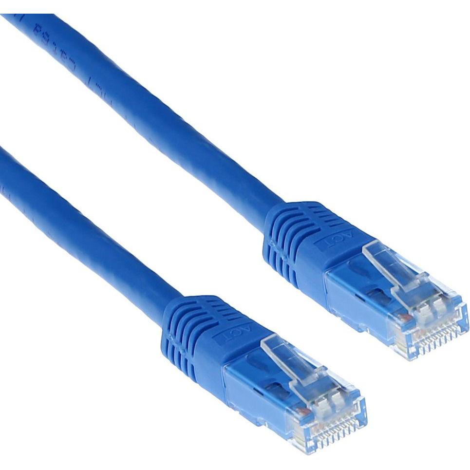Kabllo për Rrjet Sharkoon RJ45 CAT6 S/FTP / 5.00m – Blu