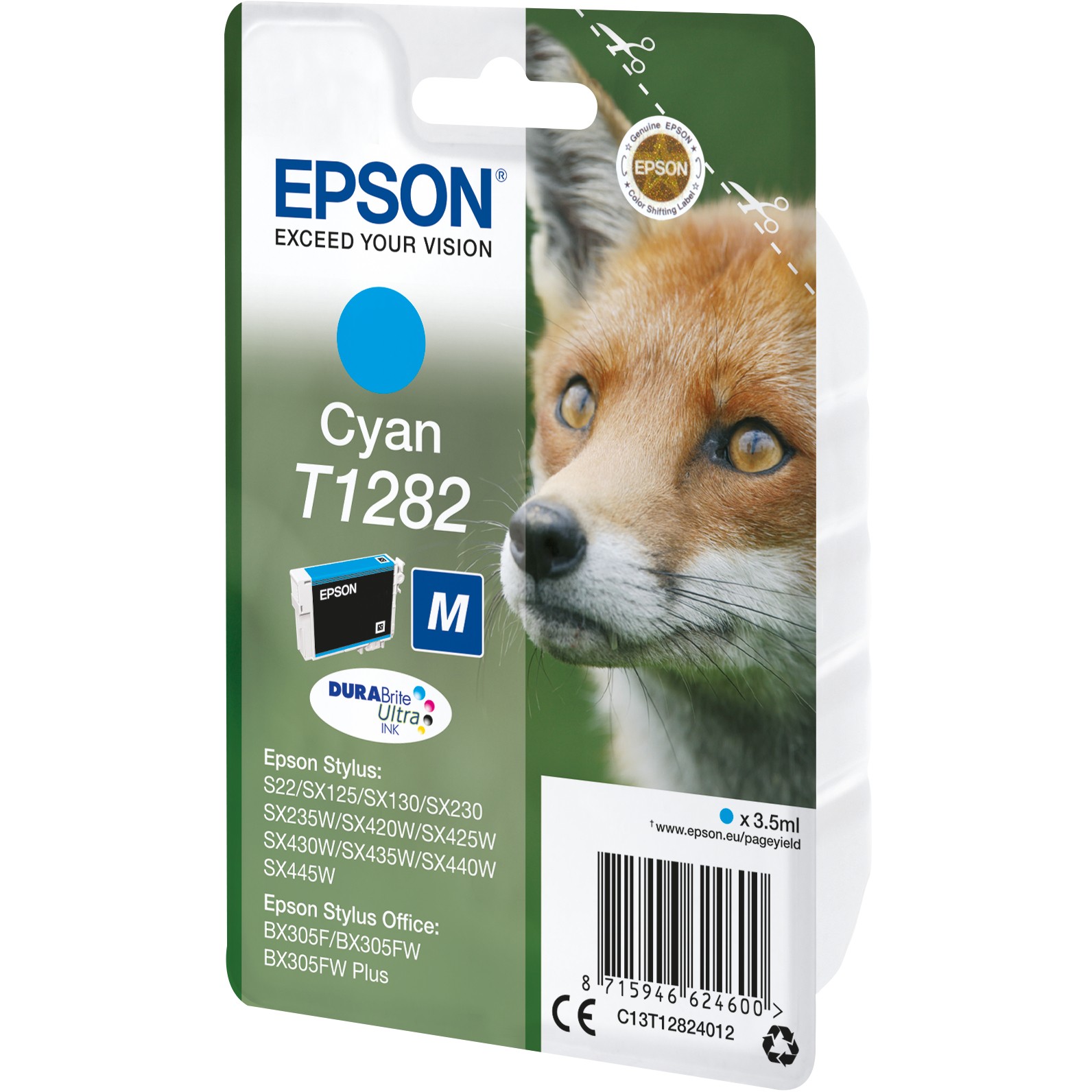 INK Epson T1282 C13T12824012 – Blu - Figura 2