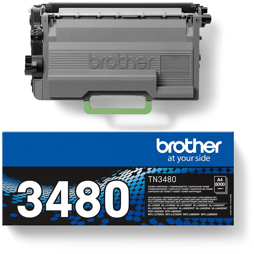 Toner Brother TN-3480 i zi deri në 8.000 faqe sipas ISO 19752 - Figura 3