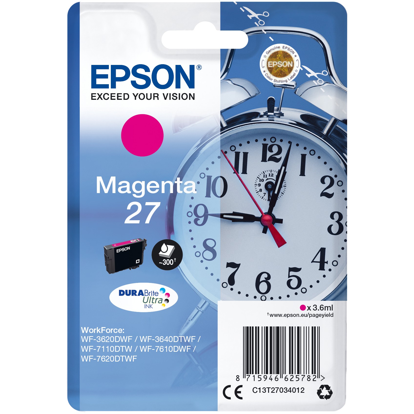 INK Epson 27 T2703 – Rozë