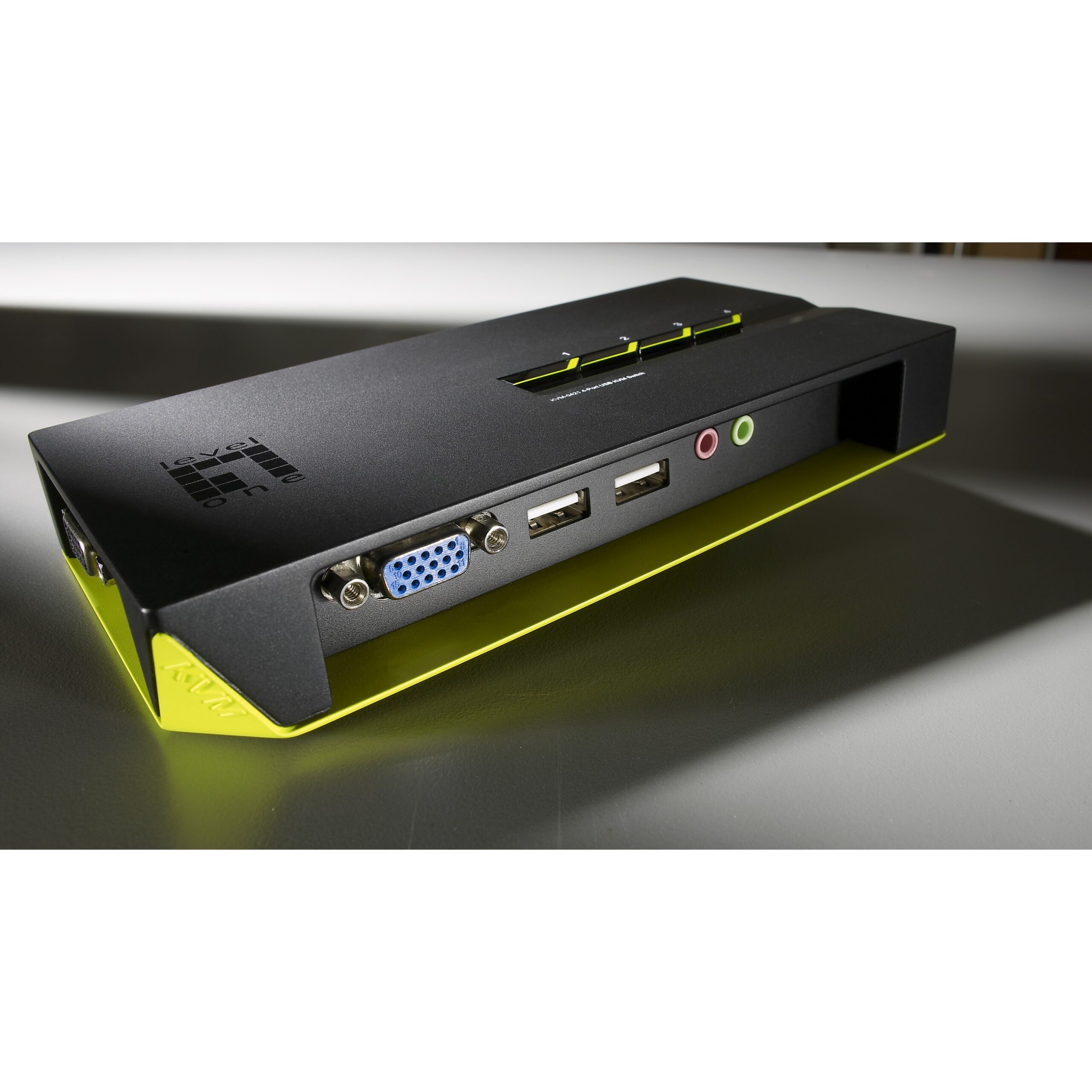 LevelOne KVM Switch / 4-Port VGA + 2x USB + Audio - Figura 3