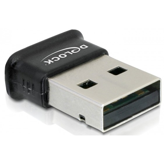 Adapter DELOCK Bluetooth USB 2.0 Micro / Class 2 / Range 10m / V4.0 Dual Mode