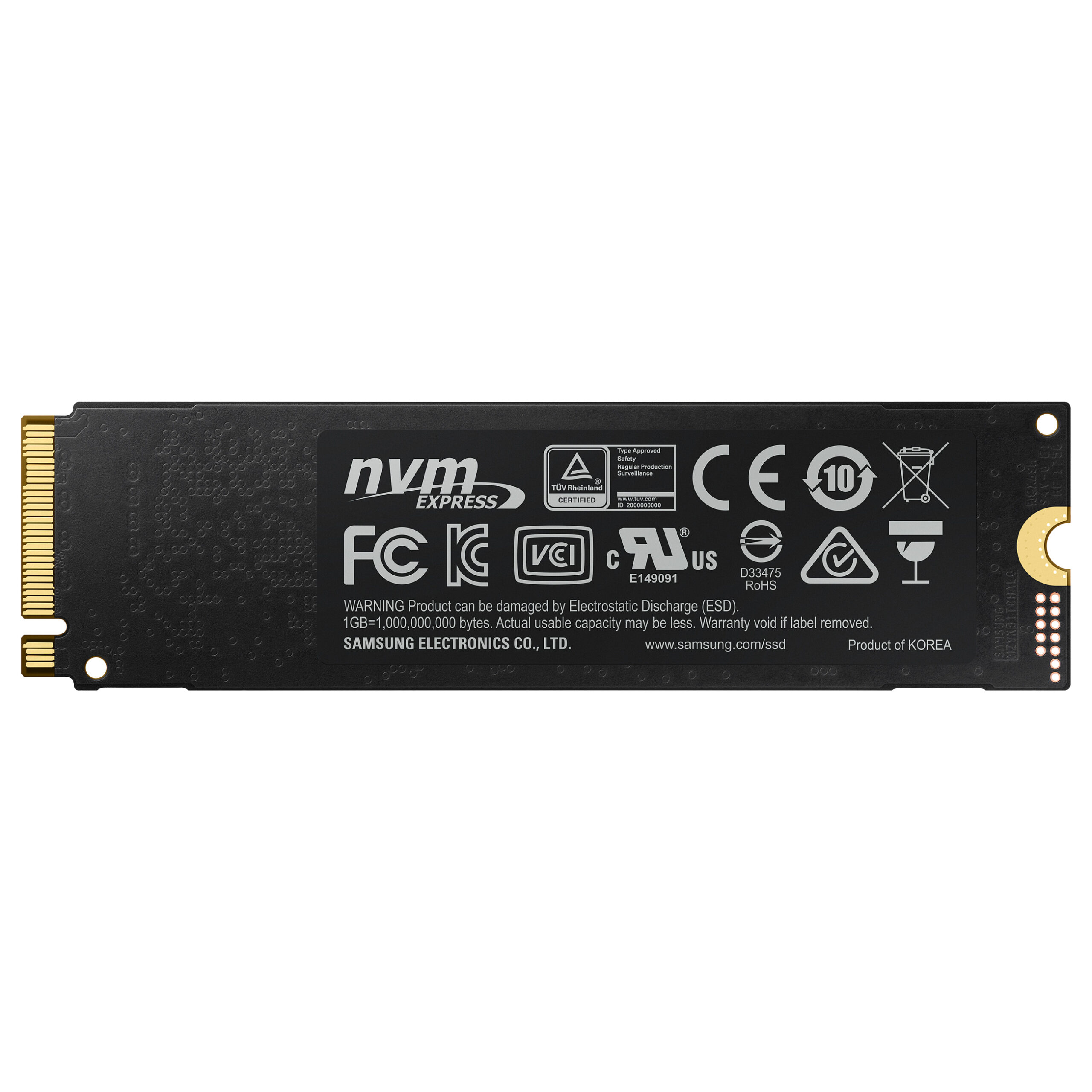 SSD të Brendshme Samsung 970 EVO Plus NVMe / 1TB / M.2 PCIe 3.0 x4 - Figura 2