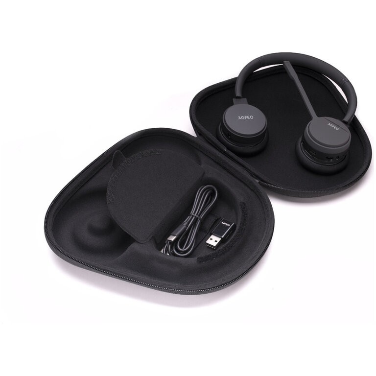 Kufje pa Kabllo AGFEO / Headset Infinity - Zezë - Figura 2