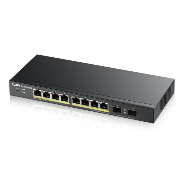 Switch Zyxel GS1900-8HP V3 POE M, 8 porte