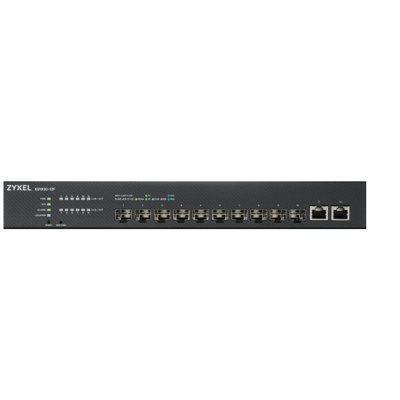 Switch Zyxel XS1930-12F M RM, 2+10 porte