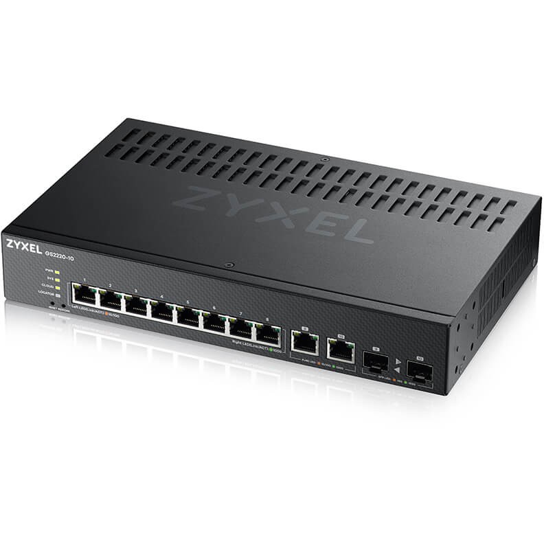 Switch Zyxel GS2220-10 M RM, 8+2 porte - Figura 4