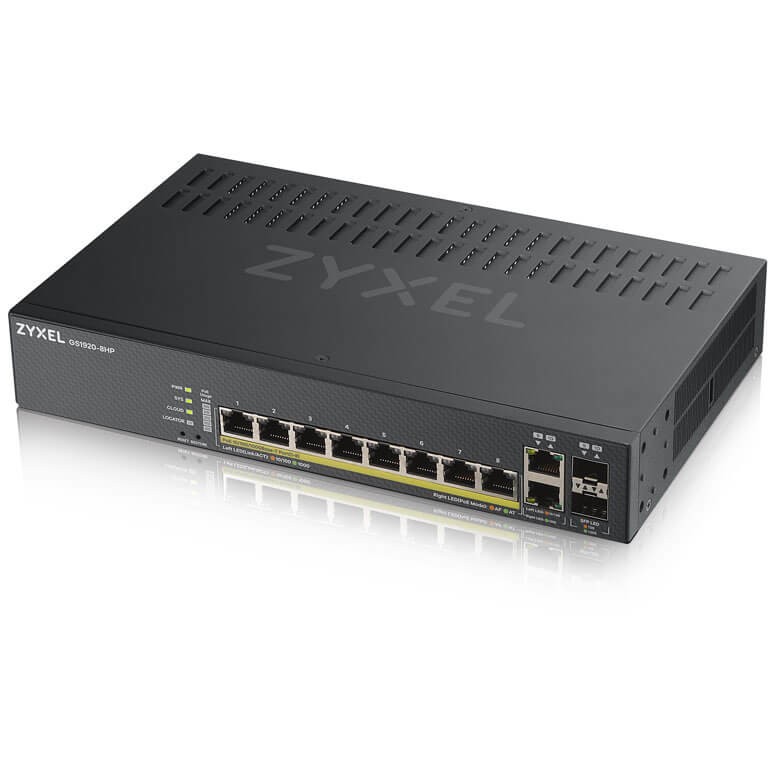 Switch Zyxel GS1920-8HP POE M, 10 porte - Figura 4