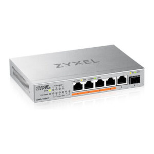 Zyxel XMG-105HP Multi-Gig PoE++ Switch | 5x 2.5GbE | 1x 10G SFP+ | 70W PoE Budget | Unmanaged